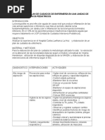 Bronquiolitis Plan de Trabajo