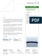 POP Piston Ring Pack: Service Letter SL12-562/JAP