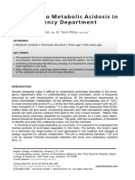 Acidosis Metabolica 2015 PDF