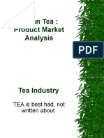 Indian Tea: Product Market Analysis