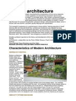 1-2modern Architecture N Characteristics and Examples