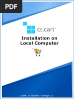 Cscart Installation Local