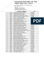 Lista de Ciencia