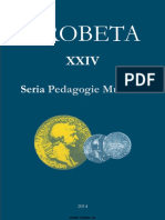 24 DROBETA Pedagogie Muzeala XXIV 2014