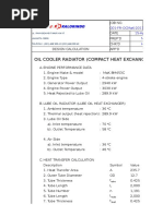 Design Calculation Oil Cooler MaK 2011 v2