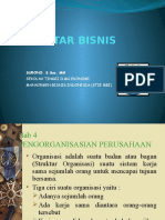 Pengorganisasian Perusahaan