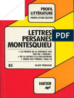 Véquaud, Alain - Les Lettres Persanes de Montesquieu