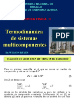 (01 y 08-09-2016) Termodinamica de Los Sistemas Multicomponentes