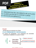 03 CLASE Fluidos en Movimiento BERNOULLI