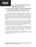 Unidad 5 Aplicaciones Con Técnicas de Ia