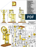 General Arrangement and Bill of Materials Stirling Hot Air Engine