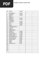 Jadwal Harga Rokok Bta