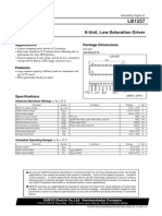 8-Unit, Low-Saturation Driver: Package Dimensions Applications