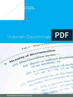 Victorian Discrimination Law Resource