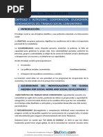 Resumen Trabajo Social Con Comunidades Capitulo 1 Altruismo Cooperacion Ciudadania Fundamentos Del Trabajo Social Comunitario