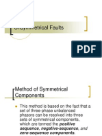 Unsymmetrical Faults