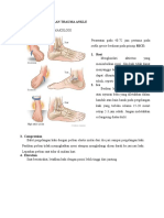 Penatalaksanaan Trauma Ankle