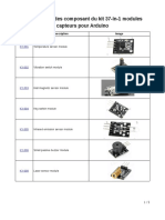 Identification 37-In-1 Sensor Module Kit For Arduino