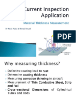 Eddy Current Inspection Application