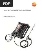 Testo 350 Manual de Instrucciones PDF