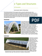 Greenhouse Types and Structures