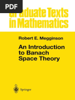 An Introduction To Banach Space Theory. R. E. Megginson PDF