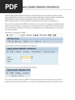 Uso de LSMW (Legacy System Migration Workbench)