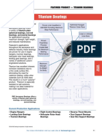 Featured Product - Titanium Bearings
