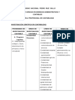 Areas y Lineas de Investigacion en Contabilidad Faceac 1