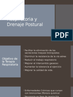 Palmopercusion y Drenaje Postural