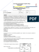 Evaluacion Quinto Descubrimiento de América