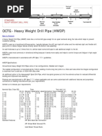 Heavy Weight Drill Pipe (HWDP)