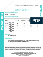 Cobalt Octoate: Prakash Chemicals International Pvt. LTD