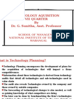 Technology Aquisition Vii Quarter by Dr. G. Sunitha, Asst. Professor