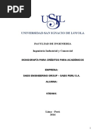 Monografia para Creditos Academicos