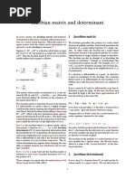 Jacobian Matrix and Determinant