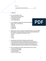 Mock Exam 1 - Chapters 1 - 4