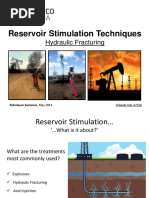 Reservoir Stimulation Techniques