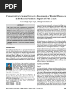 Treatment Fluorosis