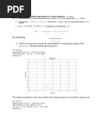 Problem #1: Verification of Z-Transform Expression of A Causal Sequence