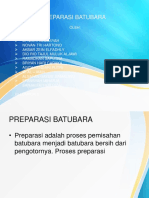 Preparasi Batubara