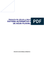 Proyecto de Sistema Alternativo Agua Plu