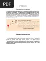 Energía Potencial Eléctrica