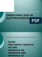 Orden para Leer Un Electrocardiograma PDF