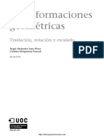 Transformaciones Geométricas Traslación, Rotación y Escalado Ángel Alejandro Juan Pérez, Cristina