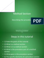 Writing A Method Section-Procedure - tcm18-117659