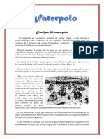 El Origen Del Waterpolo