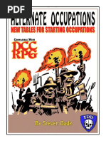 DCC - Alternate Occupations PDF