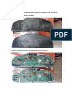 Como Cambiar de Sinoptico Sin Tacometro A Sinoptico Con Tacometro Sentra b14