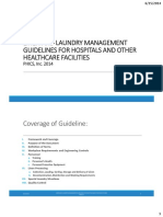 Linen and Laundry Management Guidelines For Hospitals and PDF